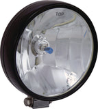 6" Round Black 100 Watt Halogen Off Road Lights with Covers and Harness