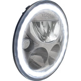 5.75" XMC Motorcycle LED Black Chrome | White Halo