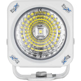 3.7" White Optimus Square 20º Beam LED Light Kit