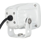 3.7" White Optimus Square 20º Beam LED Light Kit