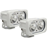 6? White Optimus Dual 60° Beam LED Light Kit