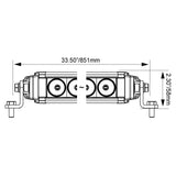30" XPL Curved LED Light Bar