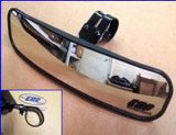 13" Wide Panoramic Rear view Mirror for 1-3/4"-1-7/8" Round Cages by EMP