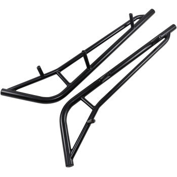 MOOSE RACING HARD-PARTS 0530-1448 Nerf Bars Nerf Bars - Black - CAN-AM 2-Seater