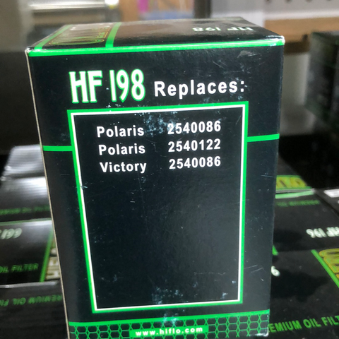 HF 198 Replaces Polaris OEM 2540086