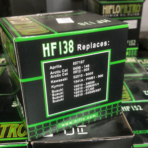 HF138Premium Oil Filter — Spin-On