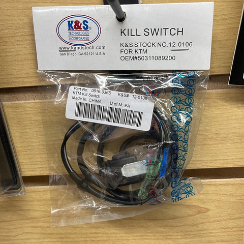 K&S Kill Switch - KTM Style