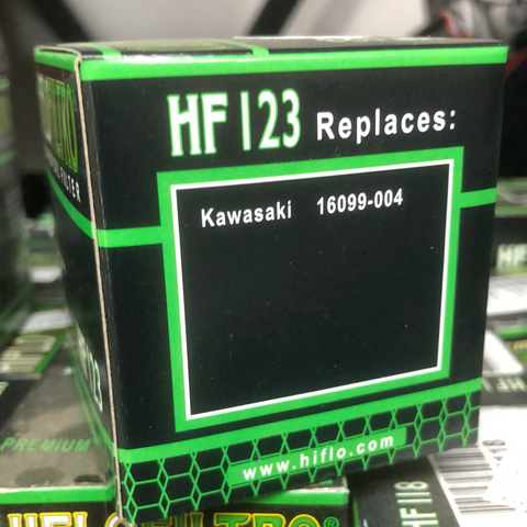 HF123Premium Oil Filter — Cartridge