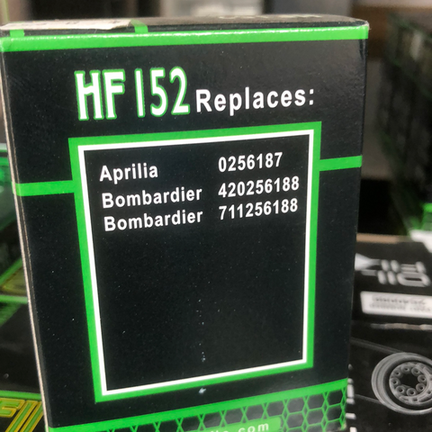 HF152Premium Oil Filter — Cartridge